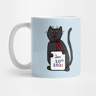 Inauguration Day Cute Cat Mug